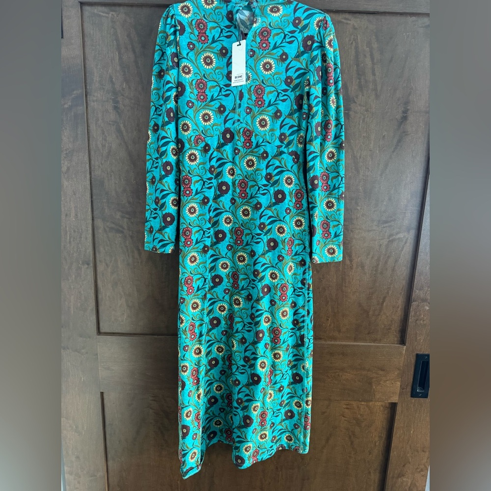 NWOT Celina Moon Wildbloom Maxi Dress